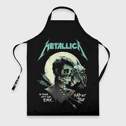 Фартук кулинарный Metallica - Sad But True, цвет: 3D-принт