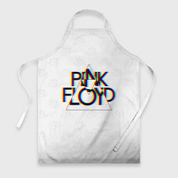 Фартук PINK FLOYD LOGO ПИНК ФЛОЙД ГЛИТЧ