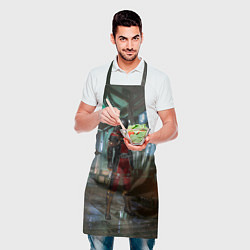 Фартук кулинарный PREY SPACE GAME, цвет: 3D-принт — фото 2