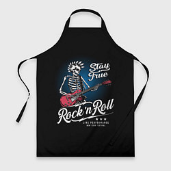 Фартук кулинарный Rock-n-Roll Punk, цвет: 3D-принт