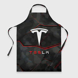 Фартук кулинарный Tesla Sport Logo, цвет: 3D-принт