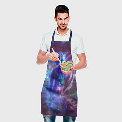 Фартук кулинарный Космическая красота, цвет: 3D-принт — фото 2