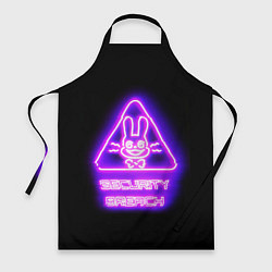 Фартук кулинарный Five Nights at Freddys: Security Breach логотип, цвет: 3D-принт