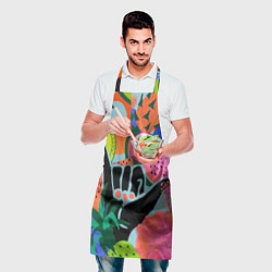 Фартук кулинарный Лето хипстера, цвет: 3D-принт — фото 2
