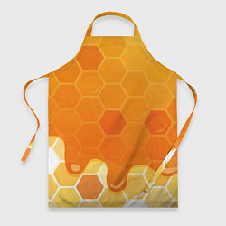 Фартук кулинарный Мёд от пчёл, цвет: 3D-принт