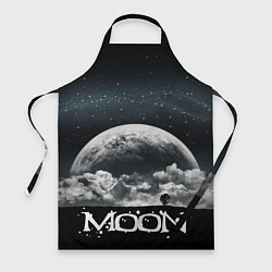 Фартук кулинарный Moon - луна 3d, цвет: 3D-принт