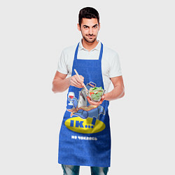Фартук кулинарный Не чокаясь, цвет: 3D-принт — фото 2