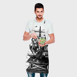 Фартук кулинарный Raven 2, цвет: 3D-принт — фото 2