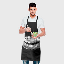 Фартук кулинарный Зубы Каонаси, цвет: 3D-принт — фото 2