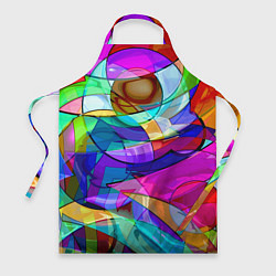 Фартук кулинарный Геометрический паттерн Абстракция, цвет: 3D-принт