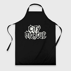 Фартук кулинарный City Morgue Logo, цвет: 3D-принт