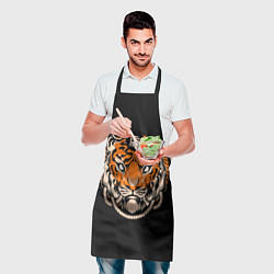 Фартук кулинарный Символ тигра, цвет: 3D-принт — фото 2