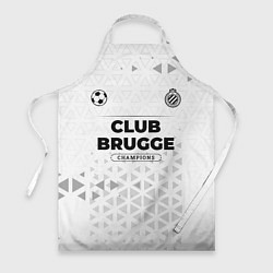 Фартук кулинарный Club Brugge Champions Униформа, цвет: 3D-принт