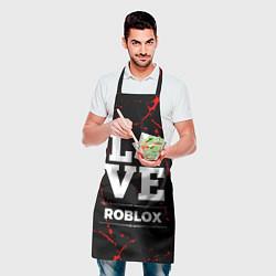 Фартук кулинарный Roblox Love Классика, цвет: 3D-принт — фото 2