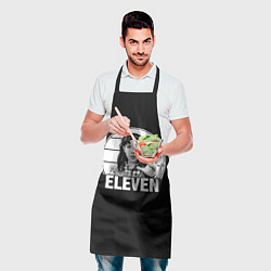 Фартук кулинарный ELEVEN Очень странные дела, цвет: 3D-принт — фото 2