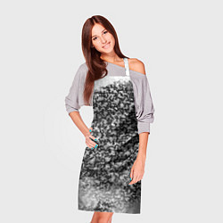 Фартук кулинарный Квадратных хаос, цвет: 3D-принт — фото 2