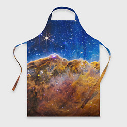 Фартук кулинарный NASA: Туманность Карина, цвет: 3D-принт