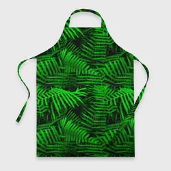 Фартук кулинарный Листья папоротника - текстура, цвет: 3D-принт