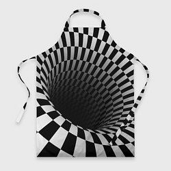 Фартук кулинарный Портал - оптическая иллюзия, цвет: 3D-принт