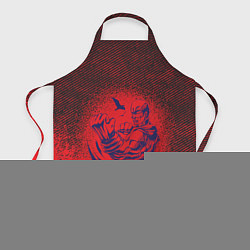 Фартук кулинарный Кунг фу железный кулак, цвет: 3D-принт