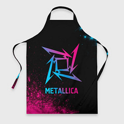 Фартук кулинарный Metallica - neon gradient, цвет: 3D-принт