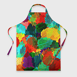 Фартук кулинарный Colored leaves, цвет: 3D-принт