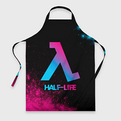 Фартук кулинарный Half-Life - neon gradient, цвет: 3D-принт