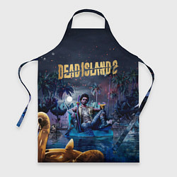 Фартук кулинарный Dead island 2 герой в ночи, цвет: 3D-принт