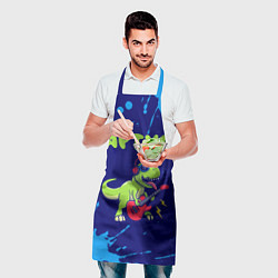 Фартук кулинарный Артур рокозавр, цвет: 3D-принт — фото 2