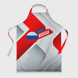 Фартук кулинарный Welcome to Russia red & white, цвет: 3D-принт