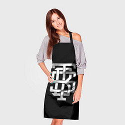 Фартук кулинарный BTS alternative logo, цвет: 3D-принт — фото 2