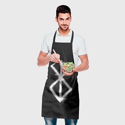 Фартук кулинарный Берсерк гранж, цвет: 3D-принт — фото 2