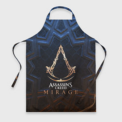 Фартук кулинарный Assassins creed mirage logo, цвет: 3D-принт