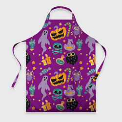 Фартук Happy Halloween - holiday pattern