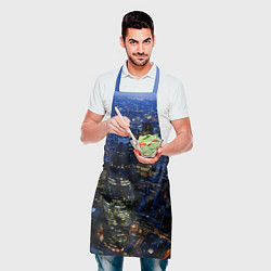 Фартук кулинарный Лондон сити, цвет: 3D-принт — фото 2