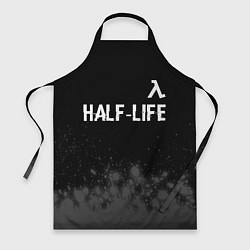Фартук Half-Life glitch на темном фоне: символ сверху