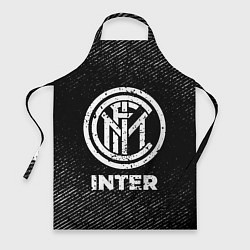 Фартук Inter с потертостями на темном фоне