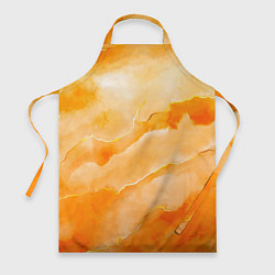 Фартук кулинарный Оранжевое настроение, цвет: 3D-принт