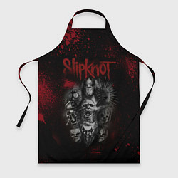 Фартук Slipknot dark red