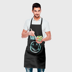 Фартук кулинарный Nirvana неон, цвет: 3D-принт — фото 2