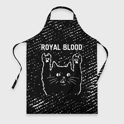 Фартук кулинарный Группа Royal Blood и рок кот, цвет: 3D-принт