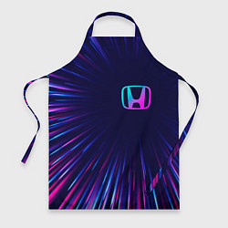 Фартук кулинарный Honda neon speed lines, цвет: 3D-принт