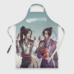 Фартук кулинарный Wangji and Wuxian - Mo Dao Zu Shi, цвет: 3D-принт
