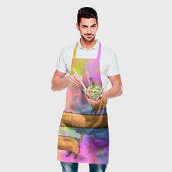 Фартук кулинарный Очень-очень длинная такса, цвет: 3D-принт — фото 2