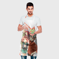 Фартук кулинарный Повелитель тьмы на подработке, цвет: 3D-принт — фото 2