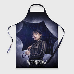 Фартук кулинарный Poster Wednesday, цвет: 3D-принт