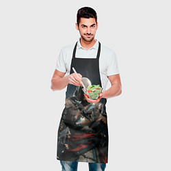 Фартук кулинарный Assassins Creed 4, цвет: 3D-принт — фото 2