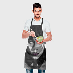 Фартук кулинарный Уэнсдэй: рисунок, цвет: 3D-принт — фото 2