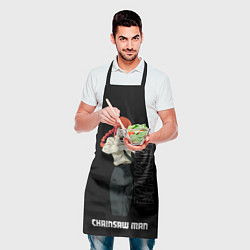 Фартук кулинарный Макима из аниме Человек бензопила, цвет: 3D-принт — фото 2