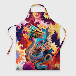 Фартук кулинарный Japan dragon - irezumi - tattoo - art, цвет: 3D-принт